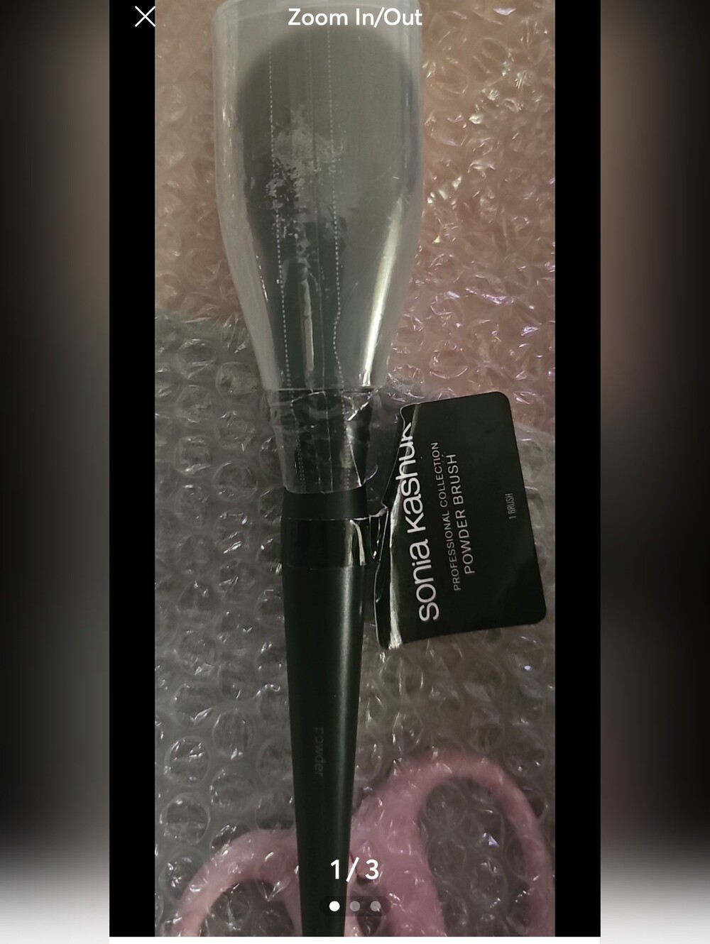 NWT SONIA KASHUK PROFESSIONAL POWDER BRUSH #104 New unused unopened sealed